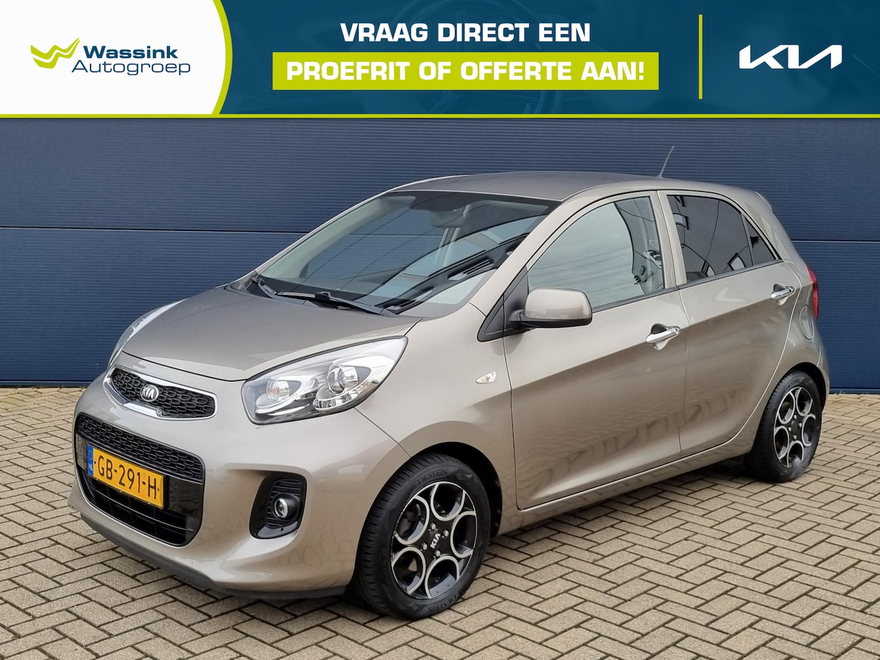 Kia Picanto - 1.0 CVVT First Edition | Climate Control | Cruise Control | Bluetooth | Lichtmetalen Velge - AutoWereld.nl