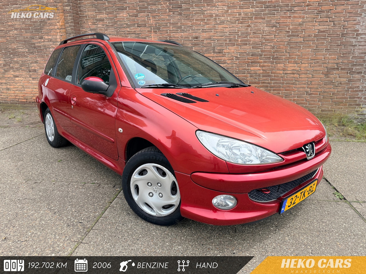 Peugeot 206 - 1.6-16V Air-line 3·Airco·Elek. ramen·Trekhaak·Nwe APK - AutoWereld.nl