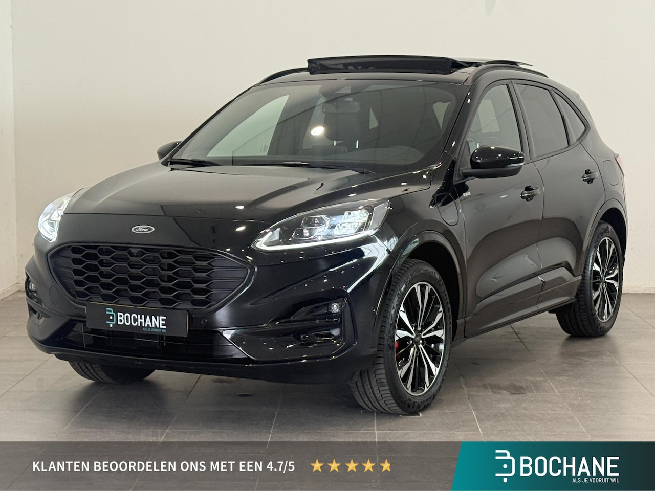 Ford Kuga - 2.5 PHEV ST-Line X | Panoramadak | Lichtmetalen velgen 19" | Stoel-, stuur- en voorruitver - AutoWereld.nl