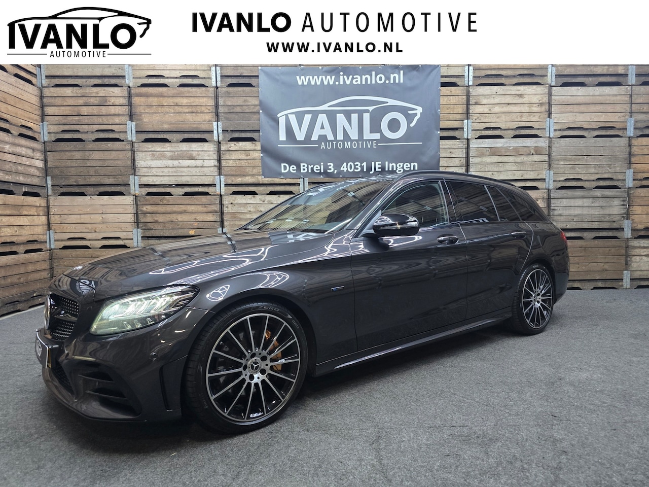 Mercedes-Benz C-klasse Estate - 300 e Advantage Pack AMG Pano Luchtvering BNS Plus LED 19"LM - AutoWereld.nl