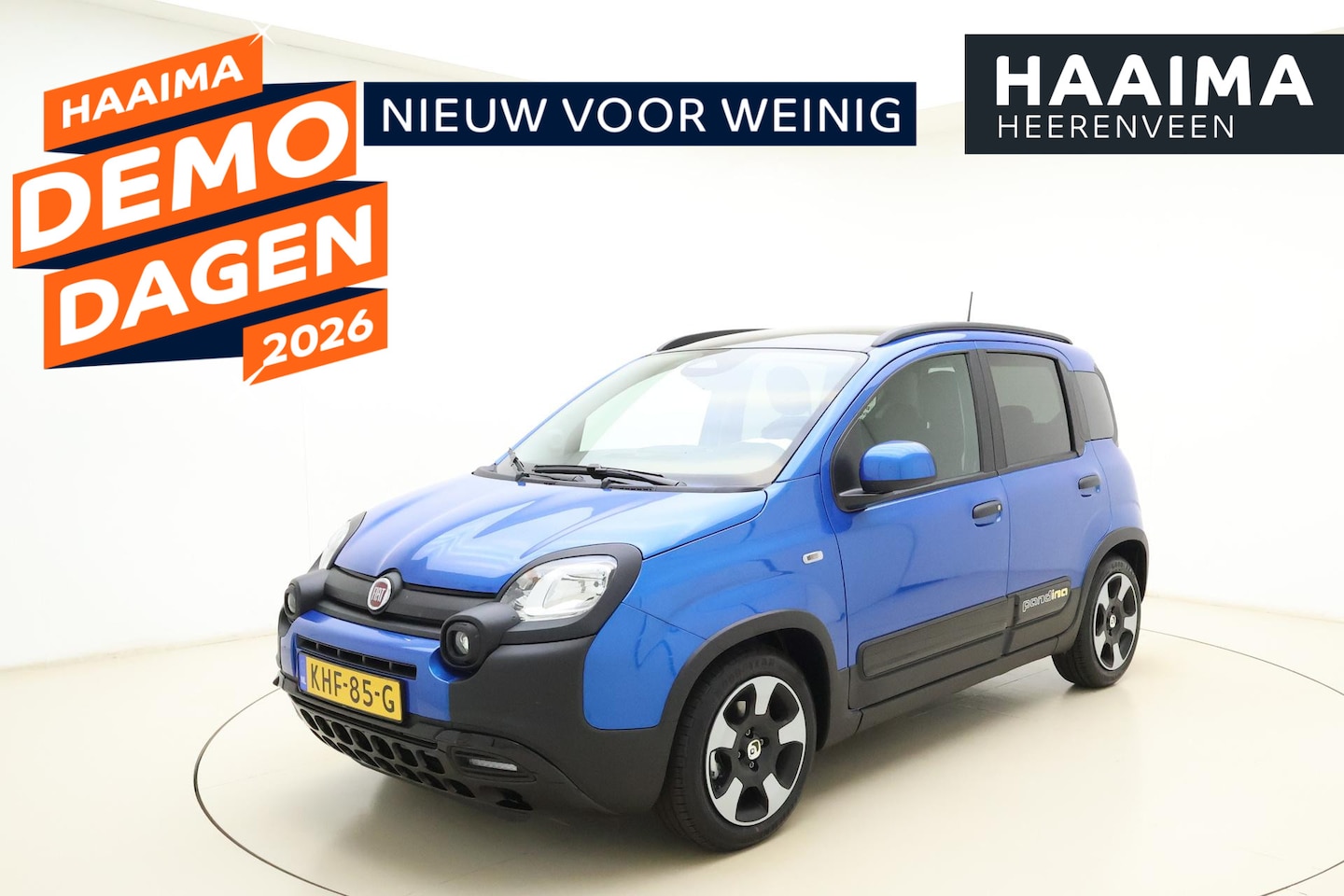 Fiat Panda - 1.0 Hybrid Pandina | Airco | Apple Carplay | Cruise control | DAB+ | Lm-velgen | Parkeerse - AutoWereld.nl