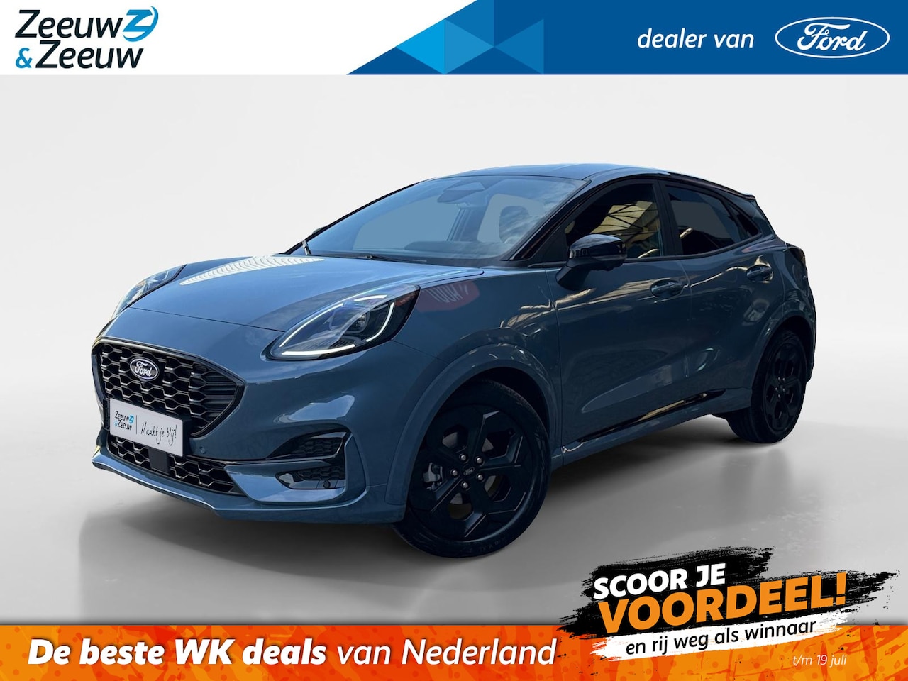 Ford Puma - 1.0 EcoBoost Hybrid BlueCruise Edition | Nieuw te bestellen | Prijs Incl. €5.000,- Ford Vo - AutoWereld.nl