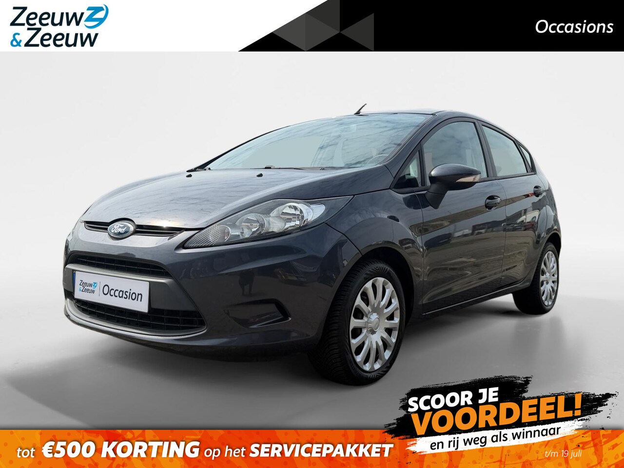 Ford Fiesta - 1.25 Limited | Zeer nette auto | NL auto | Elektrische ramen voor | Airco | 1e eigenaar | - AutoWereld.nl