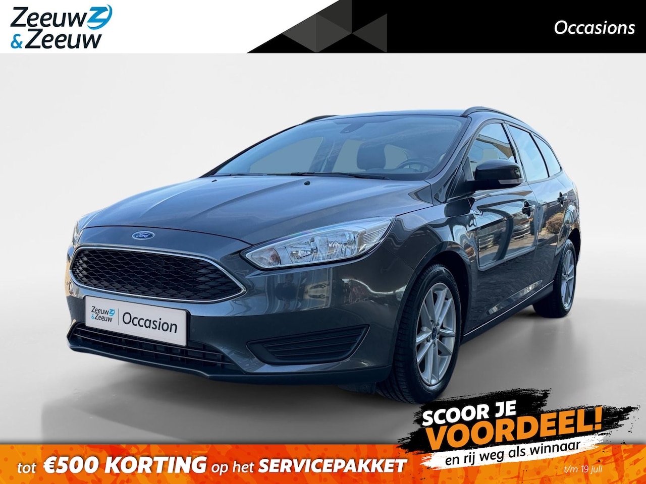 Ford Focus Wagon - 1.0 Trend | NL auto | Navigatie | Parkeersensor achter | Achteruitrijcamera | Bluetooth | - AutoWereld.nl