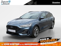 Ford Focus Wagon - 1.0 EcoBoost Hybrid ST Line X | NL auto | Dealer onderhouden | 155 pk | Automaat | BLIS| A