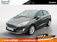 Ford Fiesta - 1.0 EcoBoost Titanium Automaat | NL auto | Dealer onderhouden | Trekhaak | Winter Pack | P