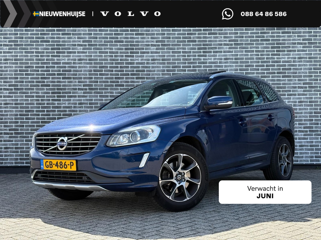 Volvo XC60 - 2.0 T5 FWD Ocean Race | Trekhaak | Panoramadak | Lederen Bekleding | Bi-Xenon Adaptief | A - AutoWereld.nl