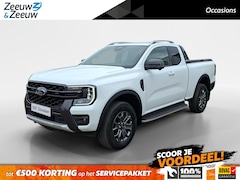 Ford Ranger - 2.0 Super Cab EcoBlue Wildtrak | Dealer onderhouden | Trekhaak | Rollertop | Driver assist
