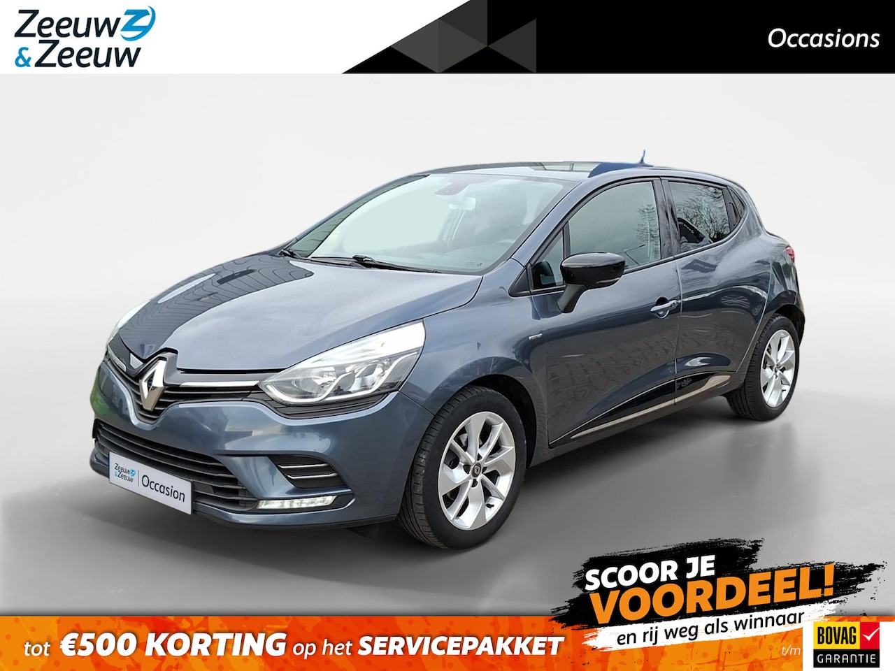 Renault Clio - 0.9 TCe Intens | Navigatie | Lichtmetalen velgen | Parkeer sensoren | Climate control - AutoWereld.nl