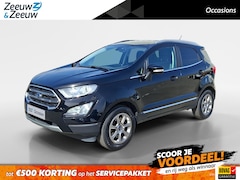 Ford EcoSport - 1.0 EcoBoost Titanium | Navigatie | Trekhaak | Achteruit rij camera | Lichtmetalen velgen