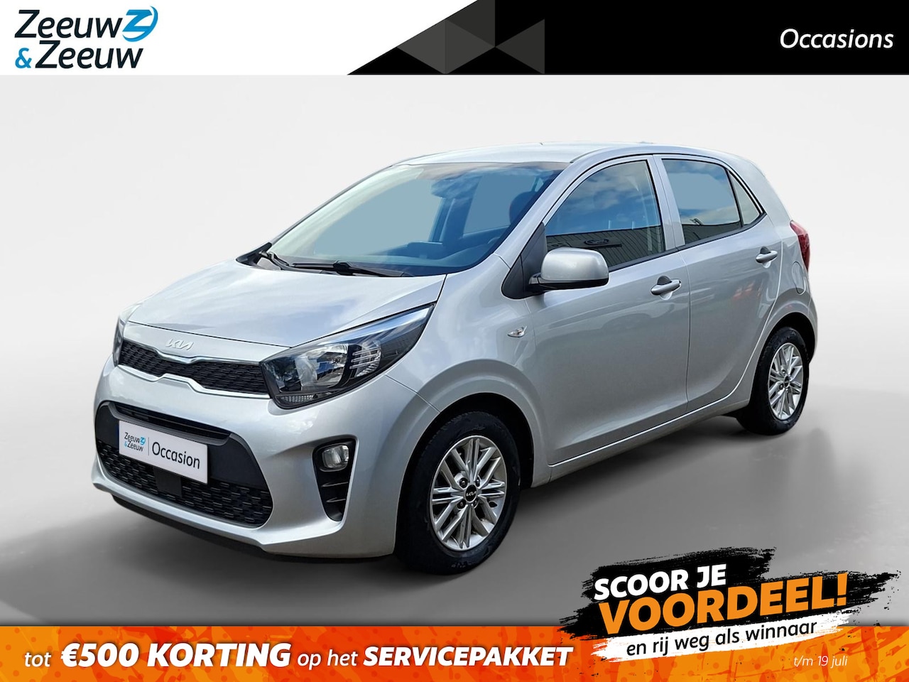 Kia Picanto - 1.0 DPi DynamicLine | Apple Carplay | Achteruit rij camera | Cruise control | Airco - AutoWereld.nl