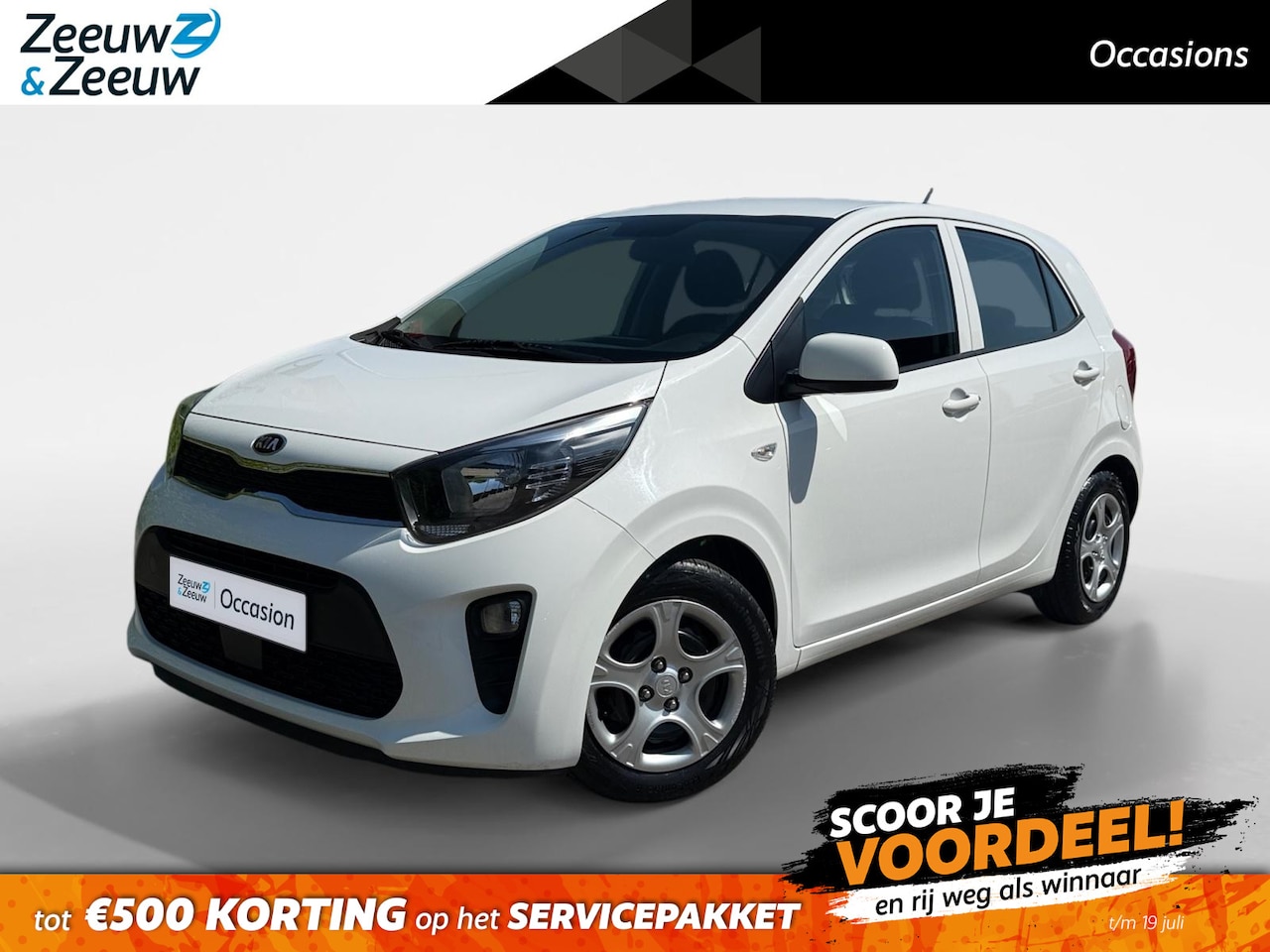Kia Picanto - 1.0 DPi ComfortLine | Cruise Control | Automaat | Bluetooth | Airco | 12 maanden garantie! - AutoWereld.nl