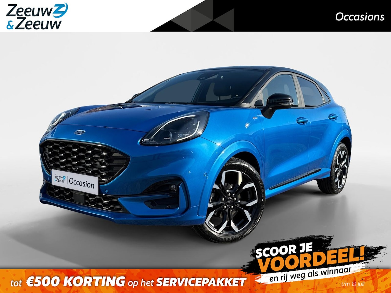 Ford Puma - 1.0 EcoBoost Hybrid ST-Line X | Driver Assistance Pack | Achteruitrijcamera | Apple Carpla - AutoWereld.nl