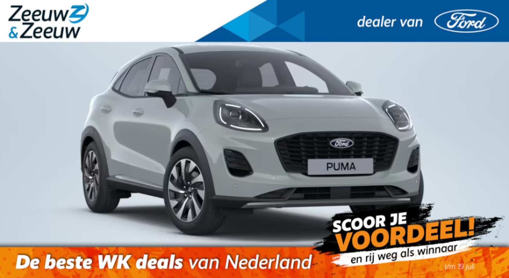 Ford Puma - 1.0 EcoBoost Hybrid Titanium | Actiekorting €6500,- | Voorraad Ford NL | Beperkte voorraad - AutoWereld.nl