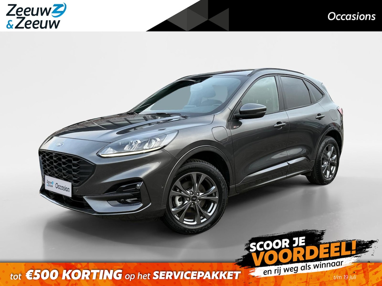 Ford Kuga - 2.5 PHEV ST-Line | Driver Assistance Pack | Dodehoek detectie | Achteruitrijcamera | Apple - AutoWereld.nl