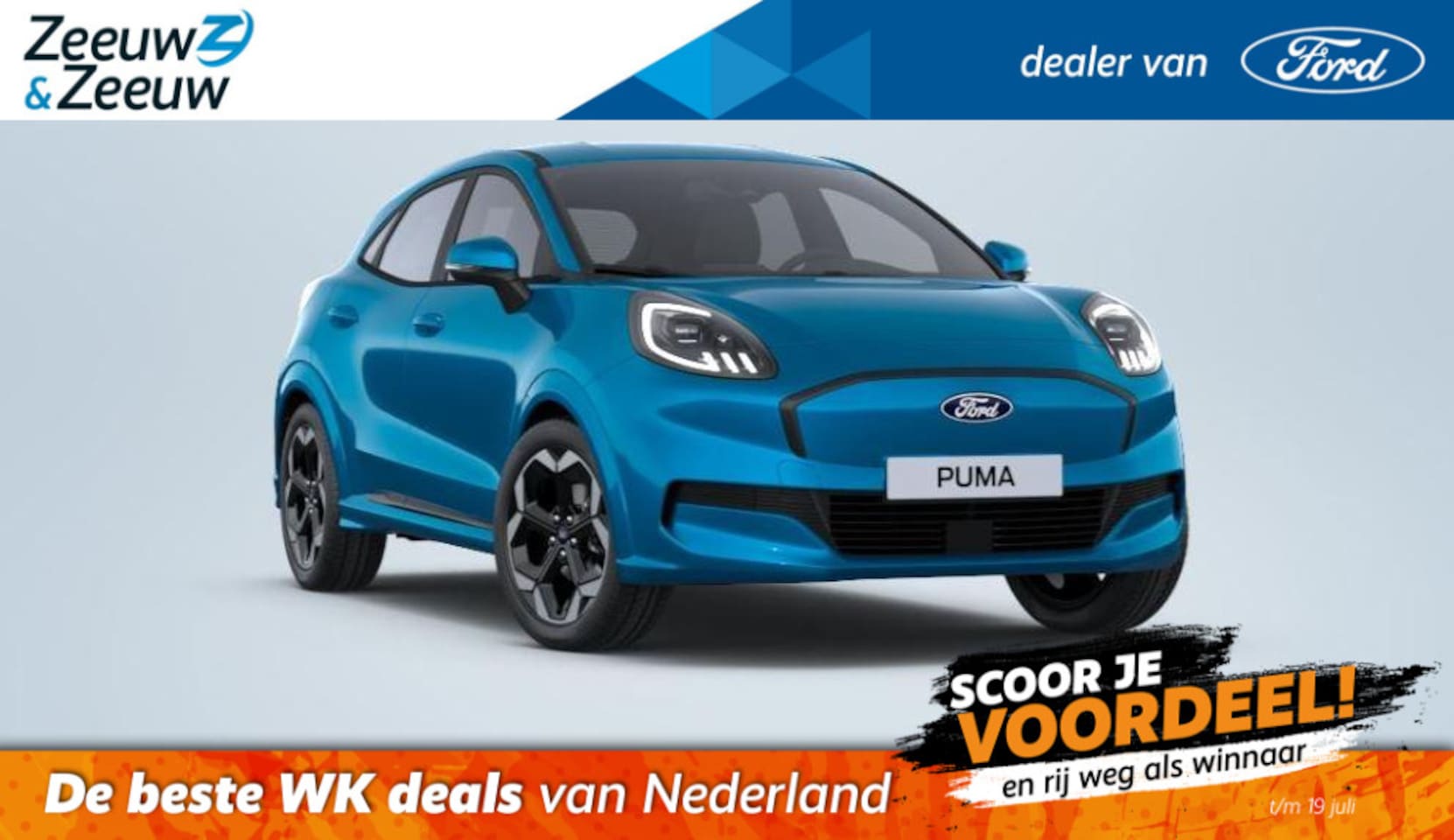 Ford Puma Gen-E - Premium 44 kWh | Vanaf Nu Te Bestellen | 376 KM WLTP | Vanaf €32495,- | €3000,- Actie Kor - AutoWereld.nl