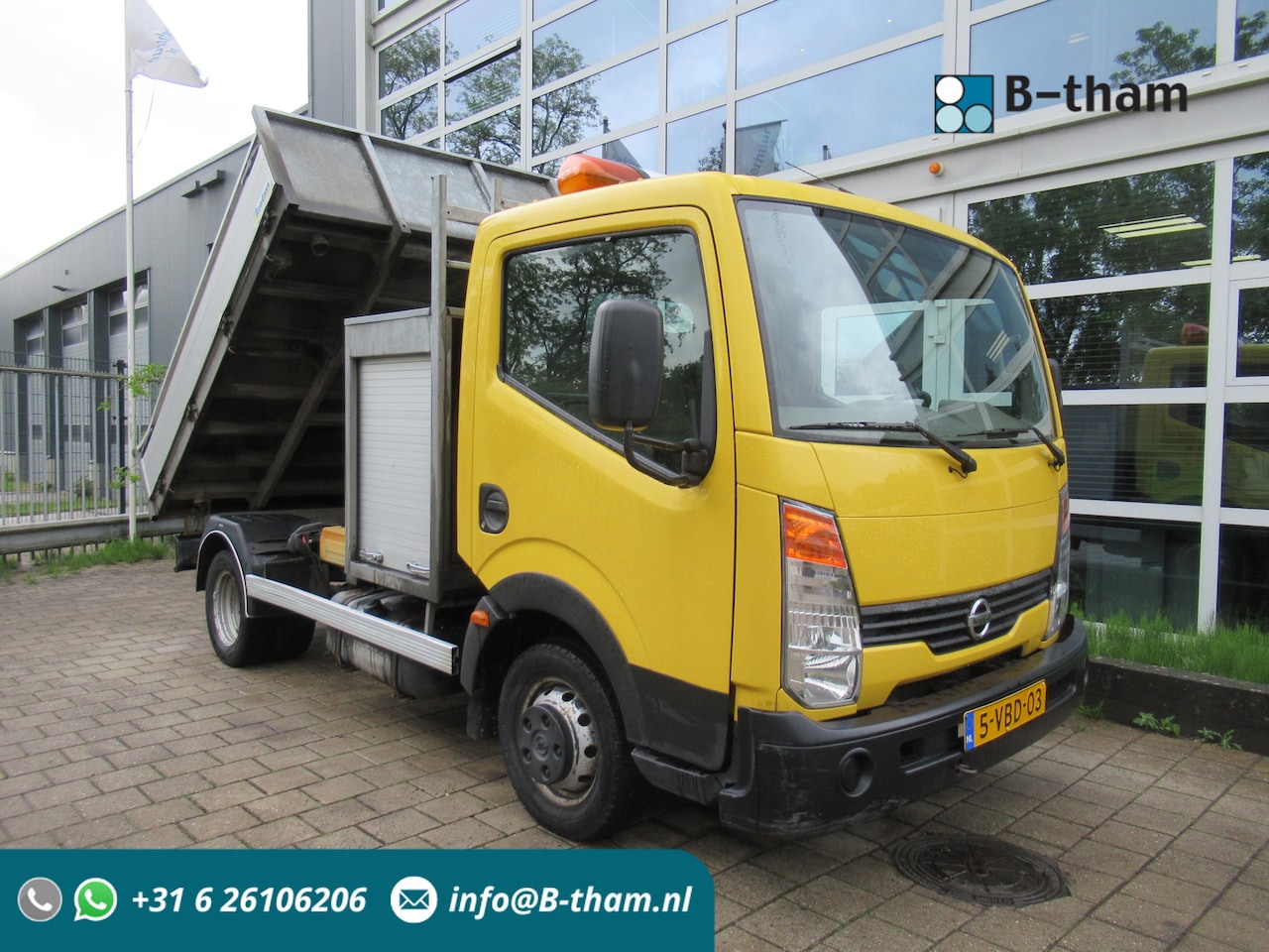 Nissan Cabstar E - 130.35 2.5 dCi 290 3-Z./Z./W. Kipper Tipper - AutoWereld.nl