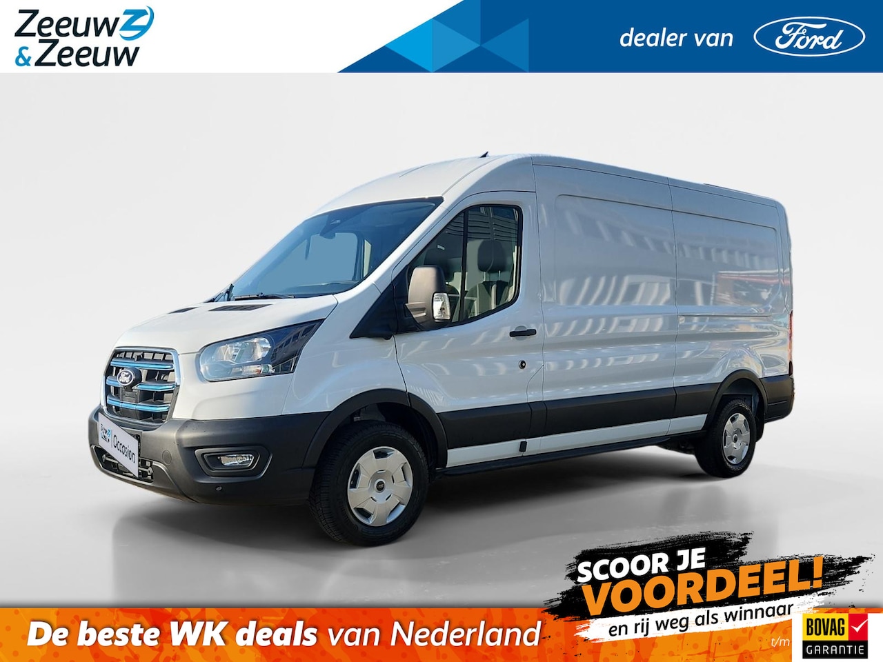 Ford E-Transit - 350 L3H2 Trend 68 kWh | NIEUW | TE BESTELLEN | 319 KM Actieradius| - AutoWereld.nl