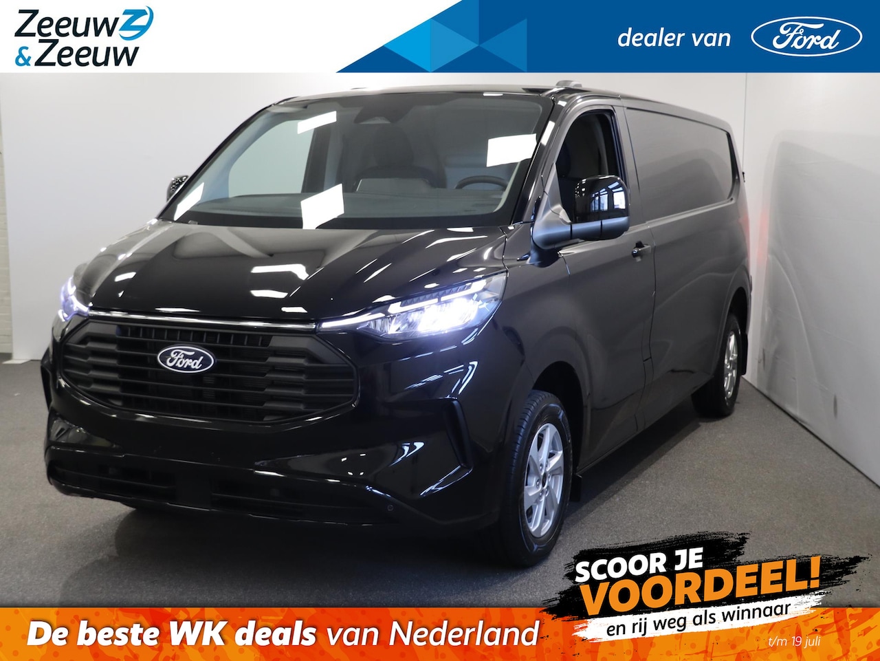 Ford Transit Custom - 300 2.0 L2H1 Limited Leveren uit VOORRAAD | Stoel/Voorruitverwarming | Navigatie | Airco | - AutoWereld.nl