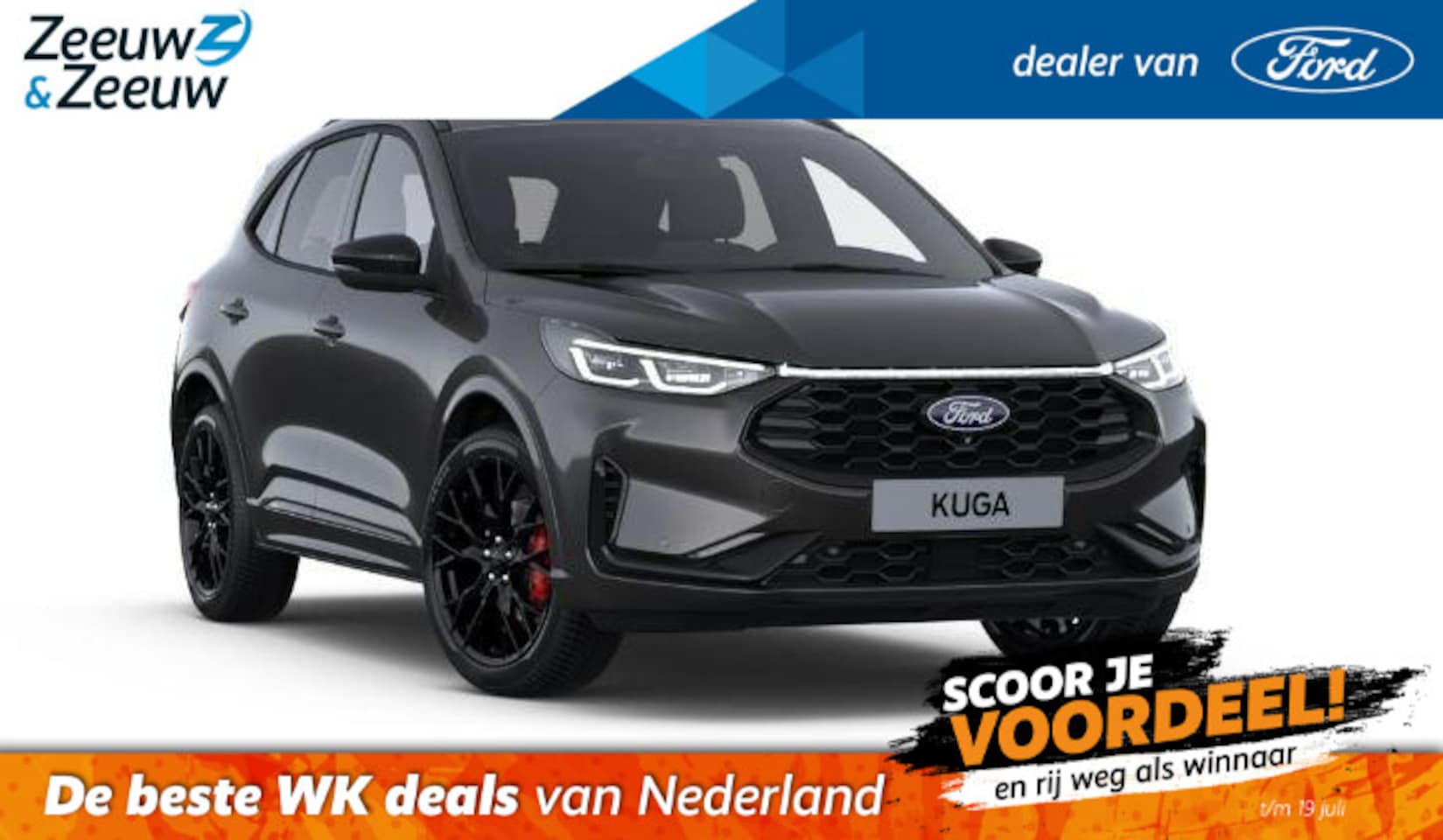 Ford Kuga - 2.5 PHEV Sound Edition | 20" Velgen | Panoramadak | El. Trekhaak | Winter Pack | Matrix LE - AutoWereld.nl