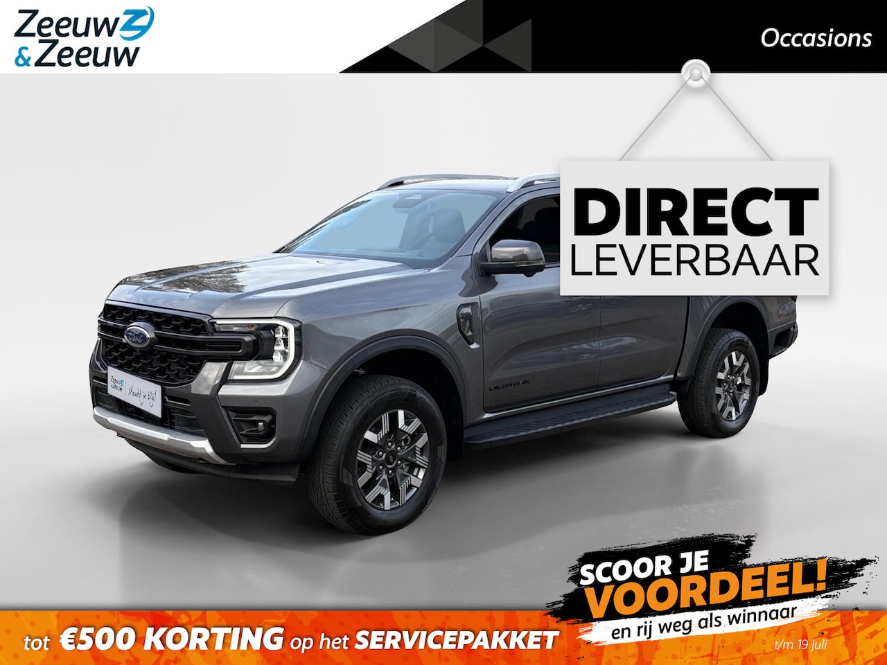 Ford Ranger - Wildtrak Double Cab 2.3 PHEV 205 kW/278 pk | € 10.000 BPM Voordeel - Uit Voorraad Leverbaa - AutoWereld.nl