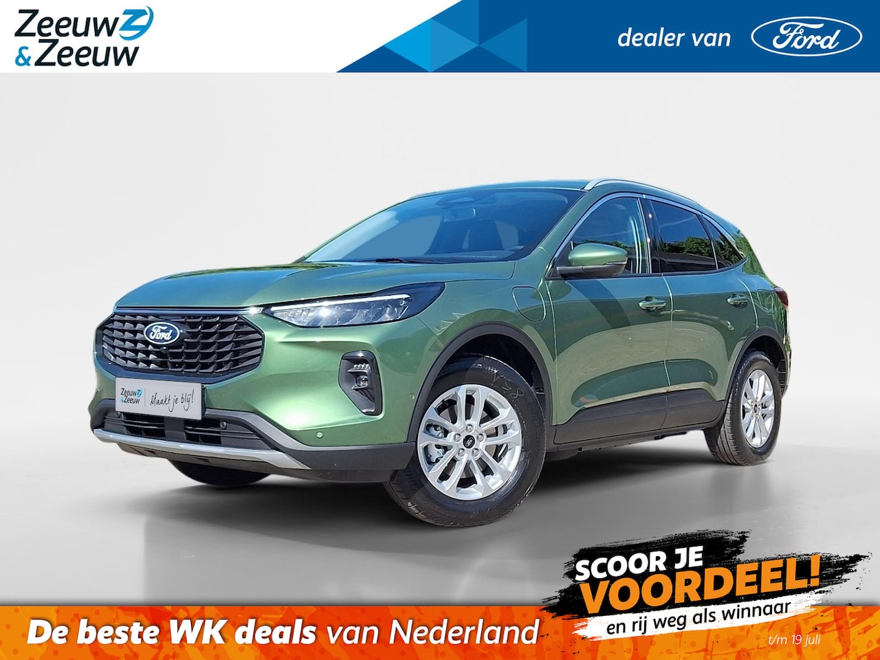 Ford Kuga - 2.5 PHEV Titanium | Winterpack | Driver assistancepack | El. Trekhaak | Climate control | - AutoWereld.nl