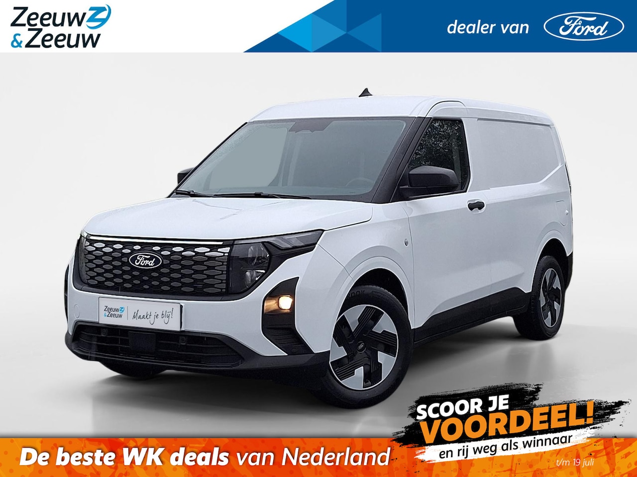 Ford E-Transit Cour. - Trend 44 kWh | 0,99% Financial lease ! |Trekhaak | Winterpack | Camera | Climate Control | - AutoWereld.nl