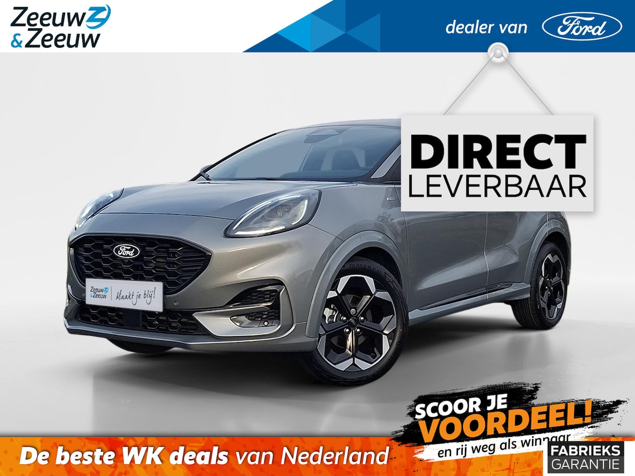 Ford Puma - 1.0 EcoBoost Hybrid ST-Line X | Winterpack | Driver assistancepack | Camera | 18"Lichtmeta - AutoWereld.nl