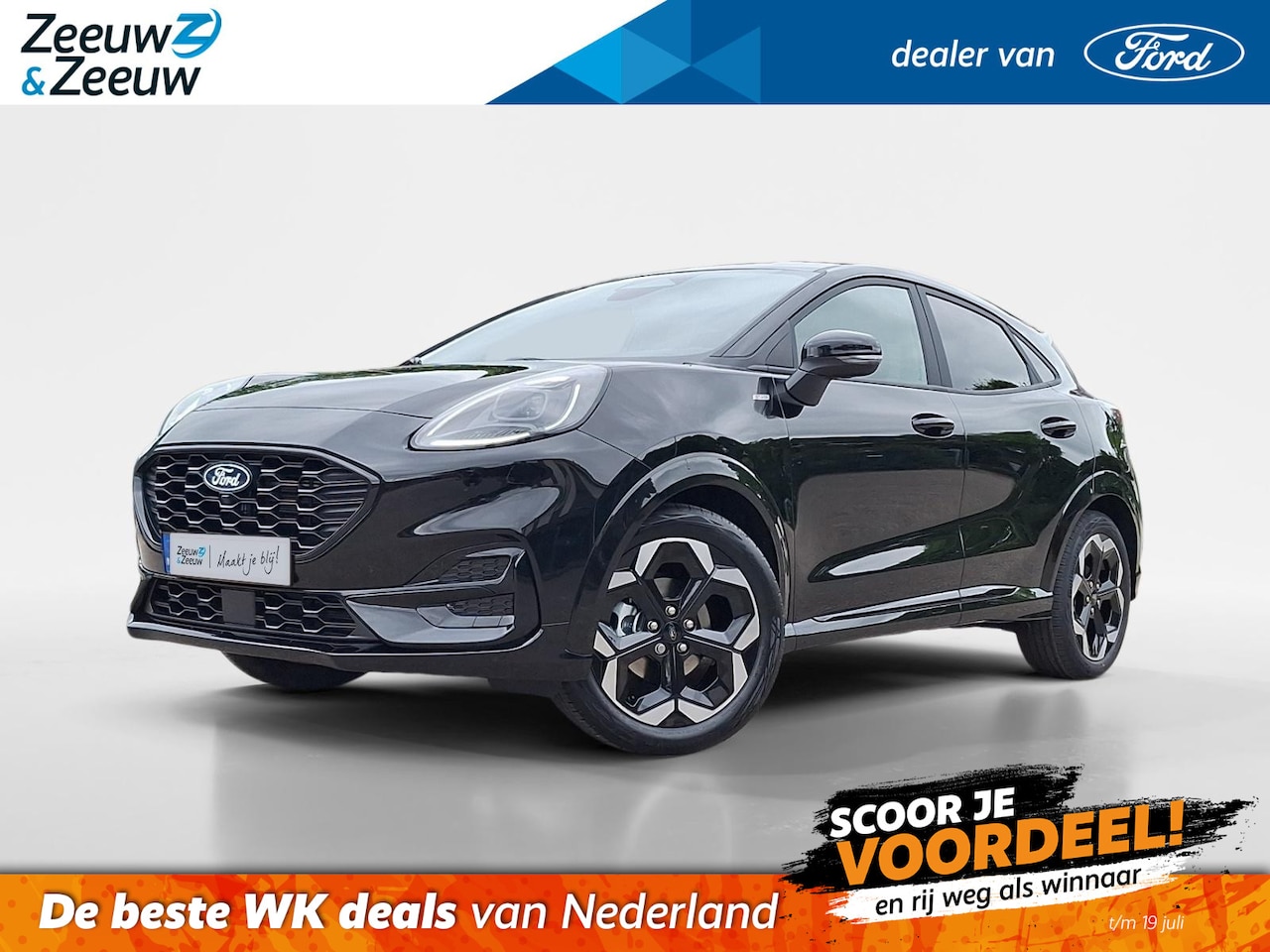Ford Puma - 1.0 EcoBoost Hybrid ST-Line X | Winterpack | 18" Lichtmetaal | Camera | Apple Carplay&Andr - AutoWereld.nl