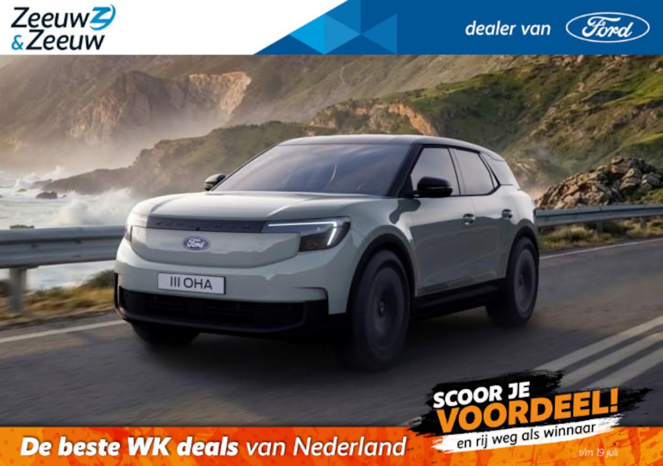 Ford Explorer - Collection Extended Range RWD 79 kWh | 20" Zwarte Velgen | Zwart dak en spiegels | Elektri - AutoWereld.nl