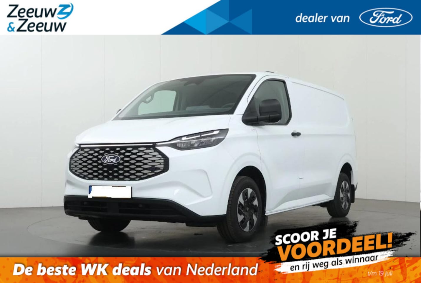 Ford Transit Custom - E-Transit 320 L1H1 Trend 71 kWh 218 pk | Rijbereik 344 km | 10 stuks snel uit voorraad lev - AutoWereld.nl