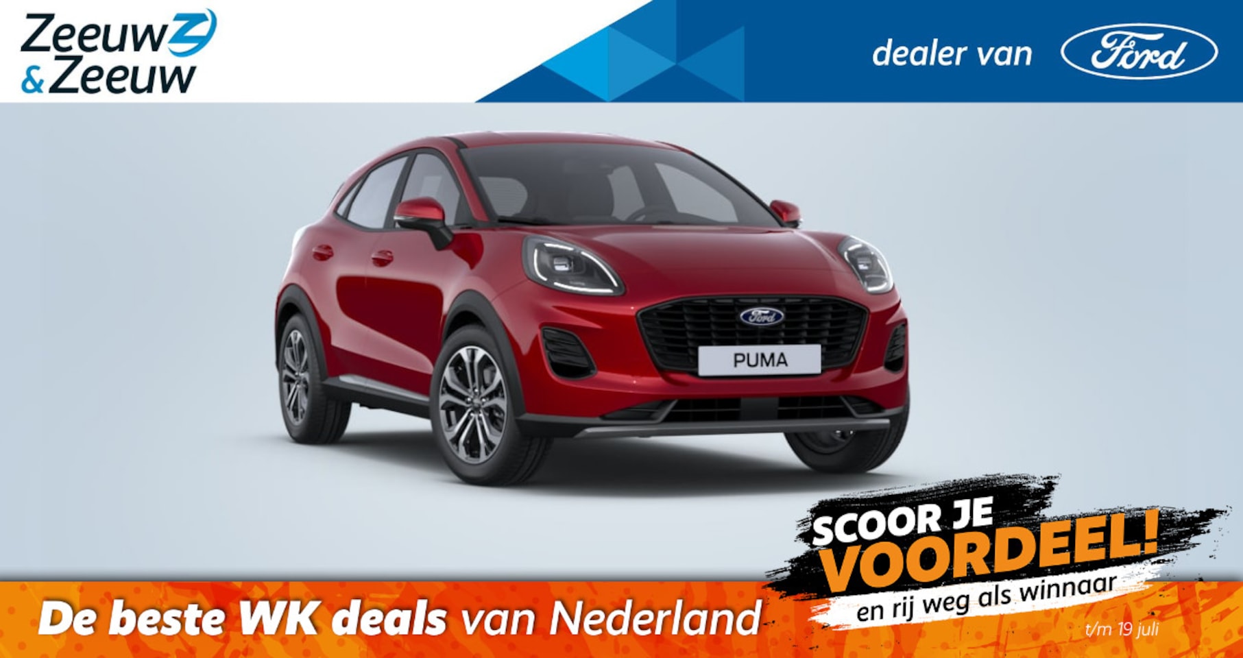 Ford Puma - 1.0 EcoBoost Hybrid Titanium | 17" Lichtmetaal | Apple Carplay&Andorid Auto | Climate Cont - AutoWereld.nl
