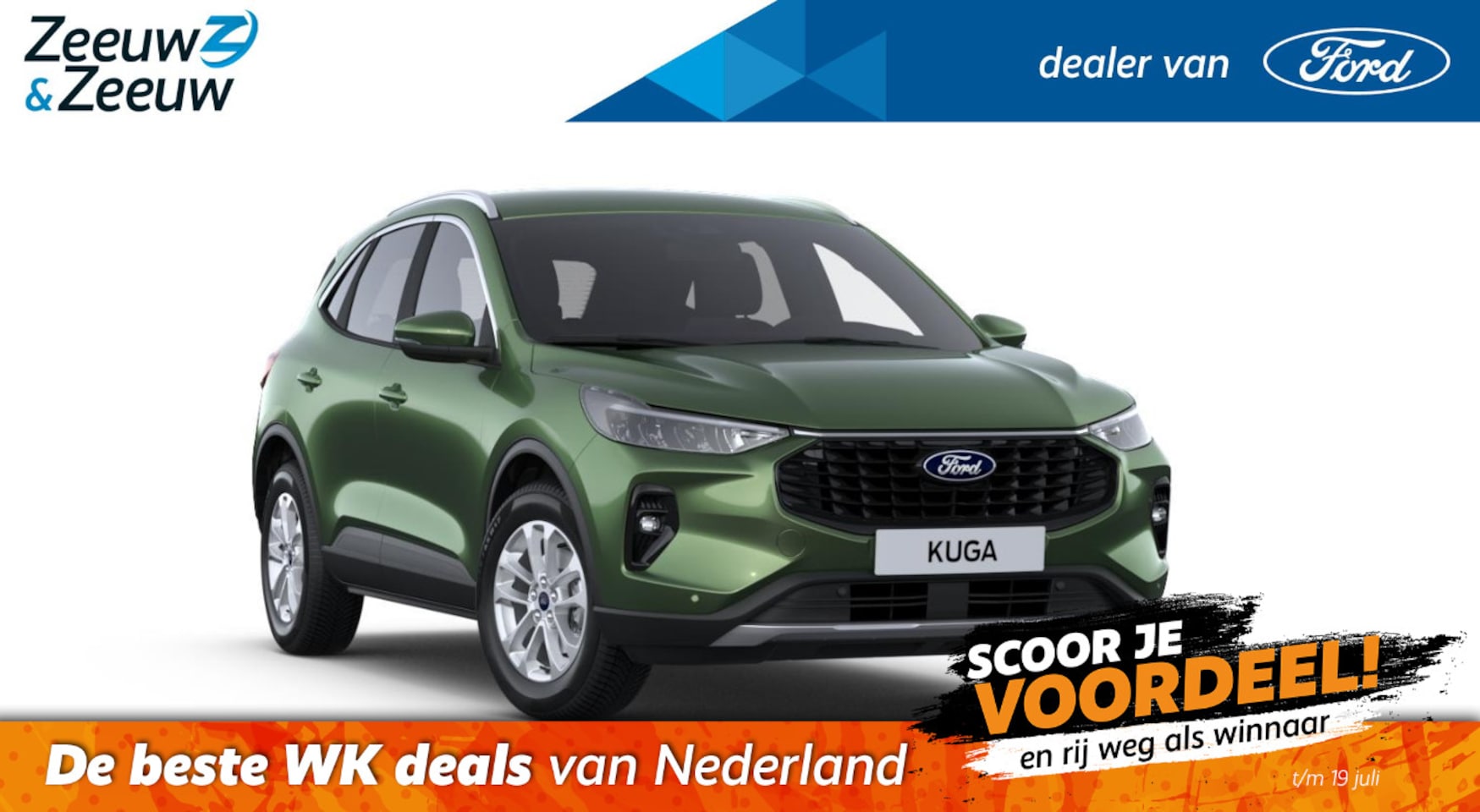 Ford Kuga - 2.5 PHEV Titanium | €4.000,- Ford voordeel | Trekhaak | Winter Pack| Camera | 17" Lichtmet - AutoWereld.nl