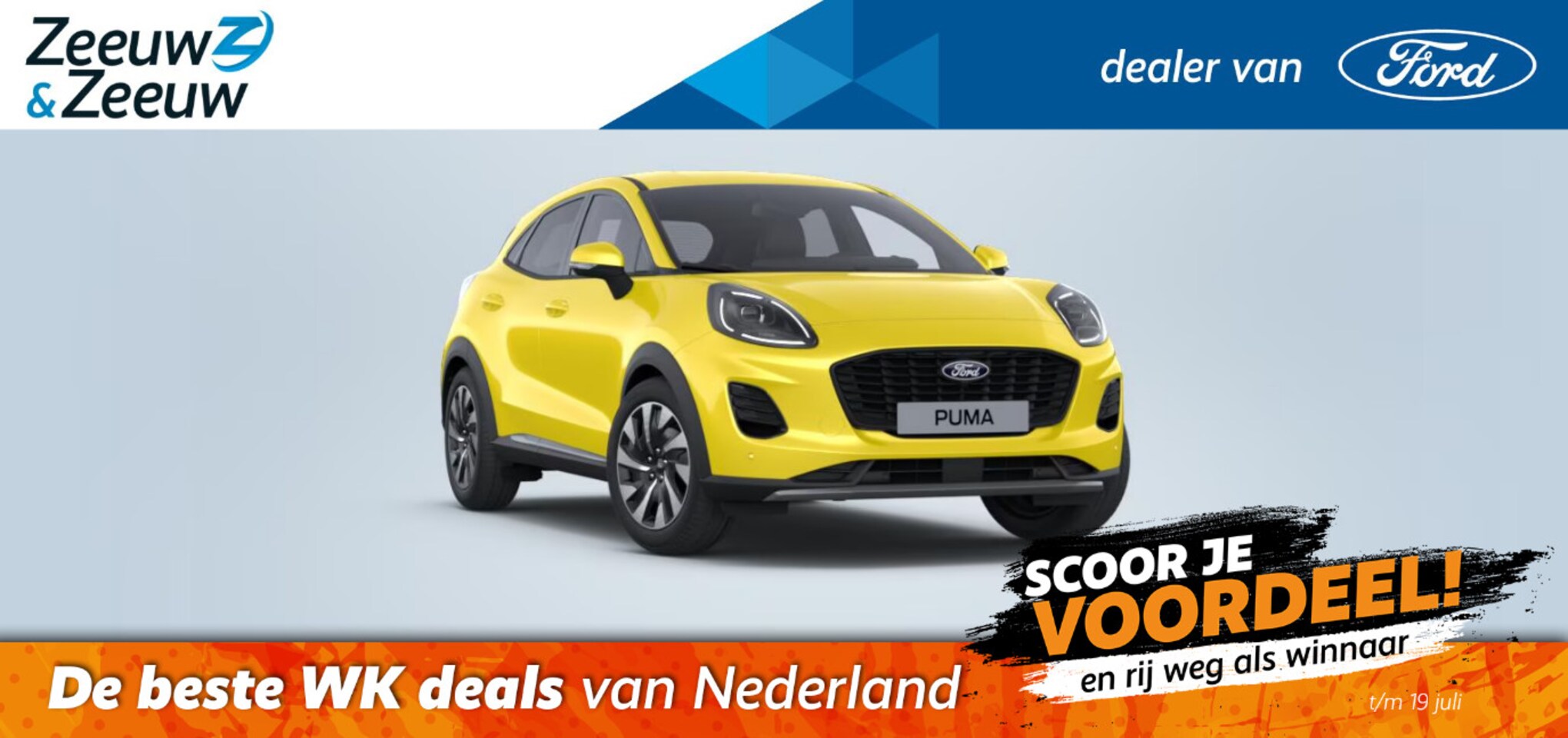 Ford Puma - 1.0 EcoBoost Hybrid Titanium 125Pk | Apple Carplay&Android Auto | Ledverlichting | Parkeer - AutoWereld.nl