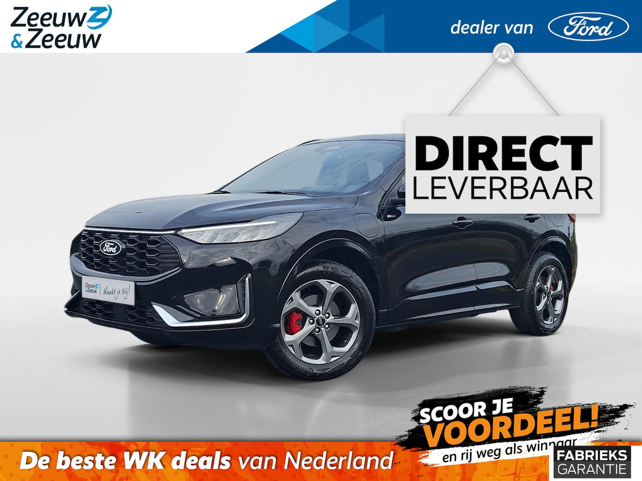Ford Kuga - 2.5 PHEV ST-Line X | Winterpack | El. Trekhaak | Uit voorraad, 6000,- korting ! | Ford Opt - AutoWereld.nl