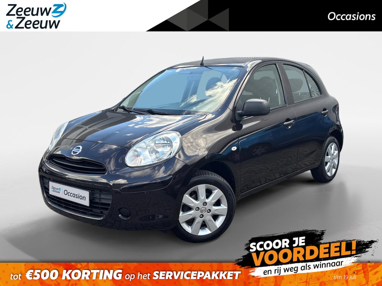 Nissan Micra - 1.2 Visia Pack | Automaat | Airco | Elektr. Ramen | Bluetooth | 12 maanden garantie! | - AutoWereld.nl