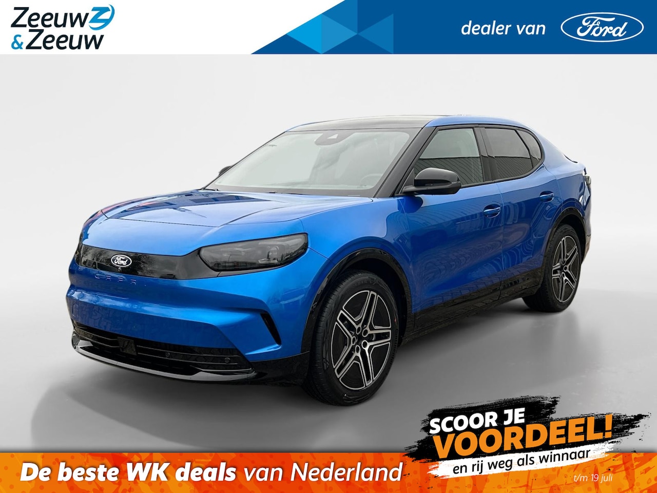 Ford Capri - Premium Extended Range RWD 77 kWh | Tot 2200kg trekgewicht! | Tot €4.000,- korting! | Vraa - AutoWereld.nl