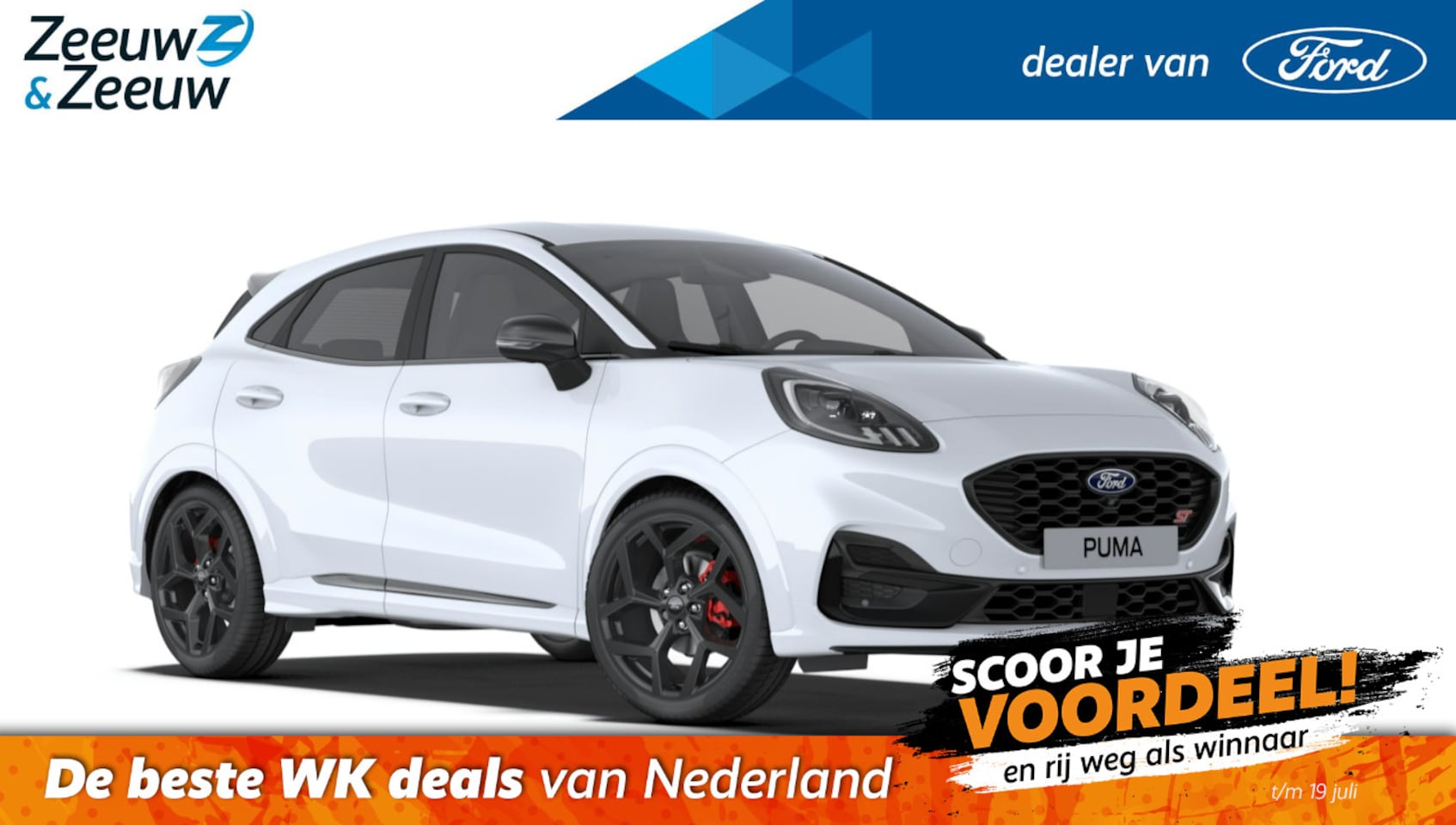 Ford Puma - 1.0 EcoBoost Hybrid ST | €5.000,- korting | 0,99% rente Ford Options! | Nieuw te bestelle - AutoWereld.nl