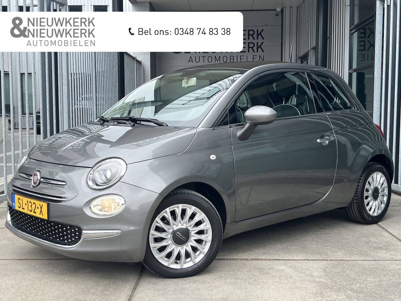 Fiat 500 - 0.9 TwinAir Turbo Lounge | PANORAMADAK | CRUISE CONTROL | LMV | AIRCO | BLUETOOTH - AutoWereld.nl