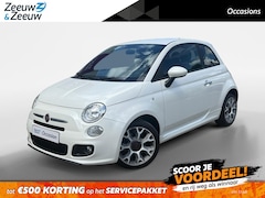 Fiat 500 - 0.9 TwinAir Turbo 500S | 1e Eigenaar | Zeer nette auto | Lederen bekleding | Airco | Bluet