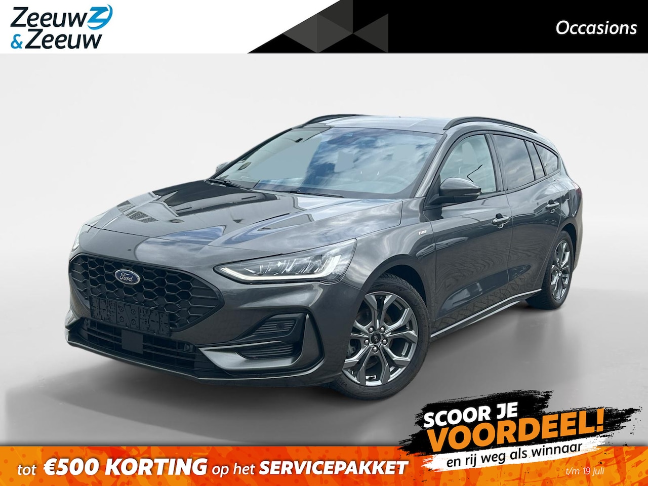 Ford Focus Wagon - 1.0 EcoBoost Hybrid ST Line X |All season |Winter Pack| Full-LED koplampen| Geluidsisolere - AutoWereld.nl