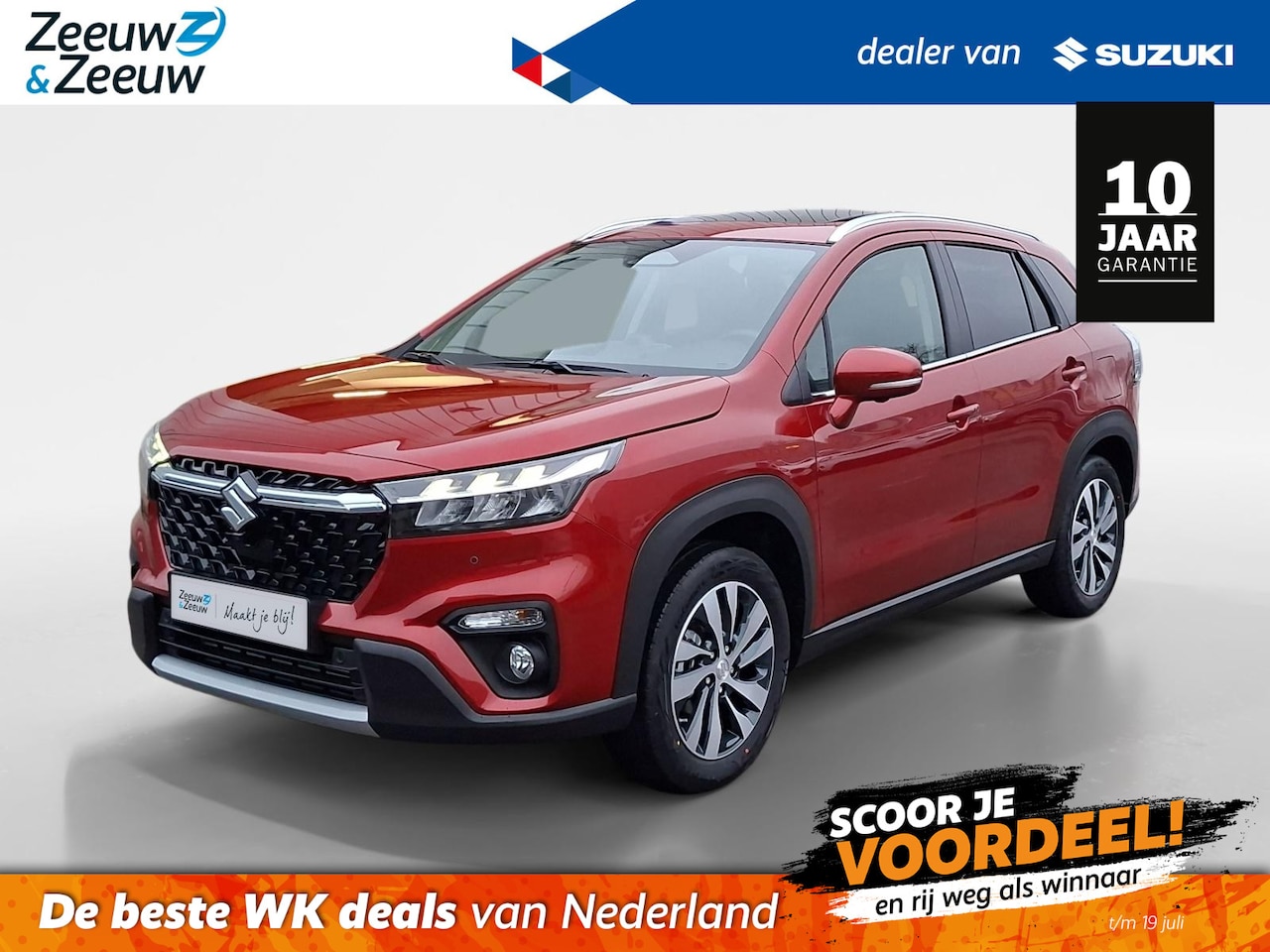 Suzuki S-Cross - 1.4 Boosterjet Style Smart Hybrid | €1.850.- korting | Direct leverbaar | Hoge instap | Ka - AutoWereld.nl