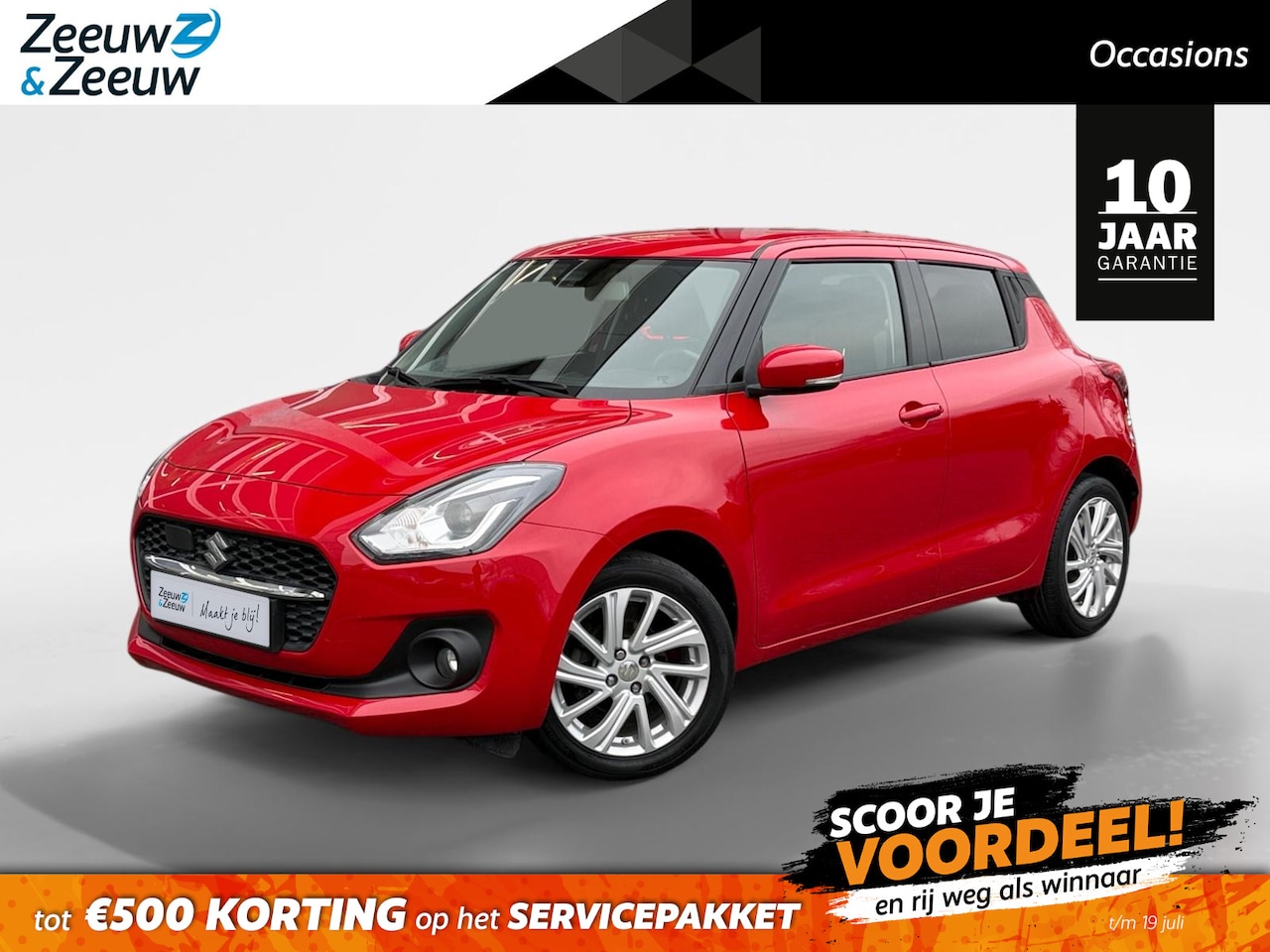 Suzuki Swift - 1.2 Style Smart Hybrid | Adapt. Cruise Control | Climate Control | Camera | Navigatie | - AutoWereld.nl