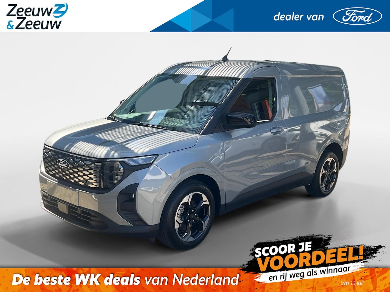 Ford Transit Courier - E-Transit Limited 46 kWh Let op! te bestellen voertuig! | Nu met 0,99% rente actie op fina - AutoWereld.nl