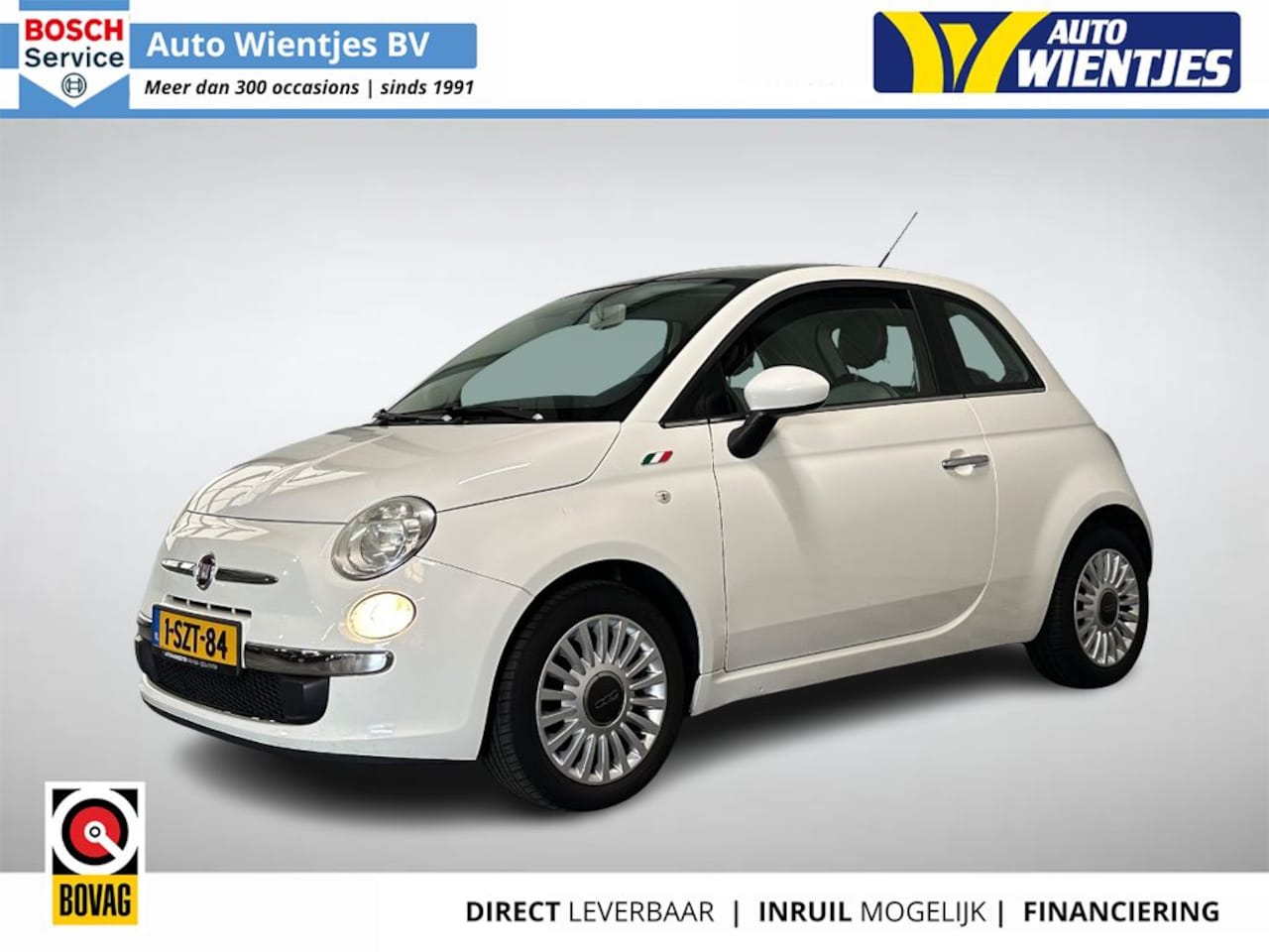 Fiat 500 - 1.2 Lounge | Pano | Airco | Trekhaak - AutoWereld.nl