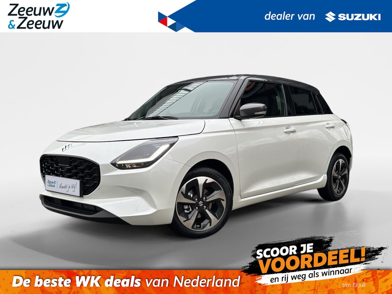 Suzuki Swift - 1.2 Style Automaat | 2.000,- Korting! | Meerdere kleuren leverbaar* | Navigatie | Adaptiev - AutoWereld.nl