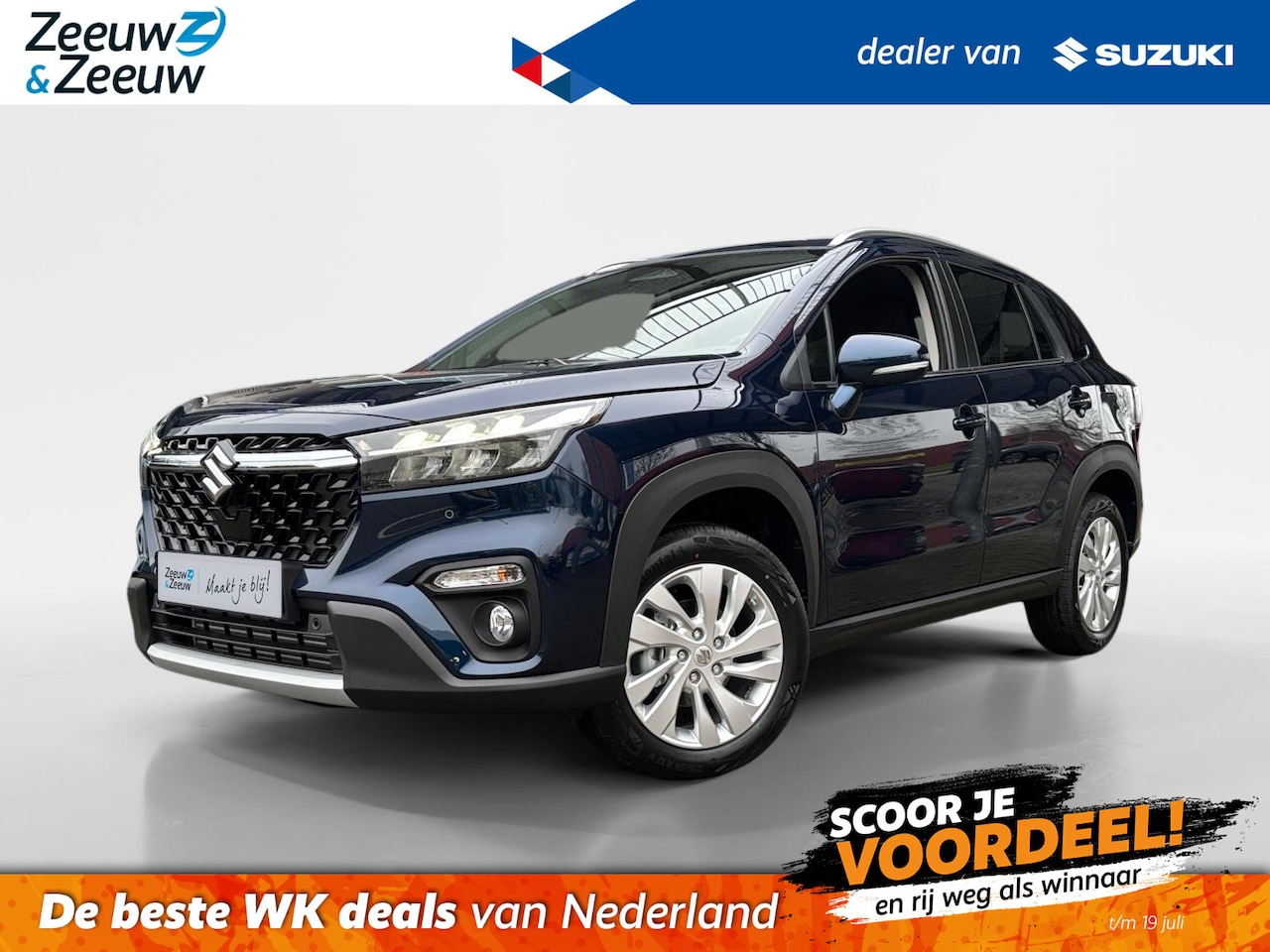 Suzuki S-Cross - 1.4 Boosterjet Select Hybrid | Meerdere kleuren in bestelling! | Navigatie | Camera | Park - AutoWereld.nl