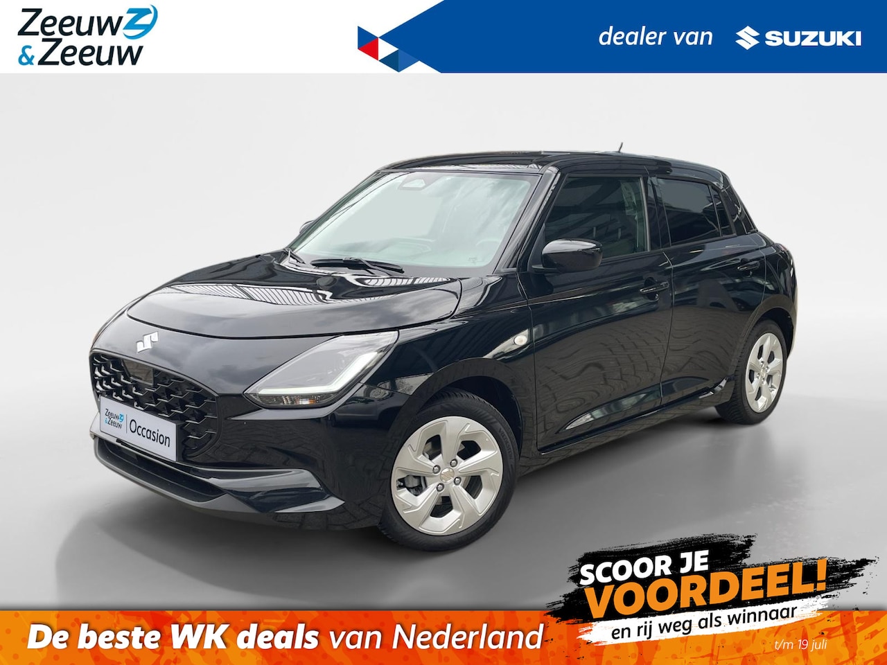 Suzuki Swift - 1.2 Select Smart Hybrid | 16" lichtmetalen velgen | Apple CarPlay® & Android Auto™ | Stoel - AutoWereld.nl