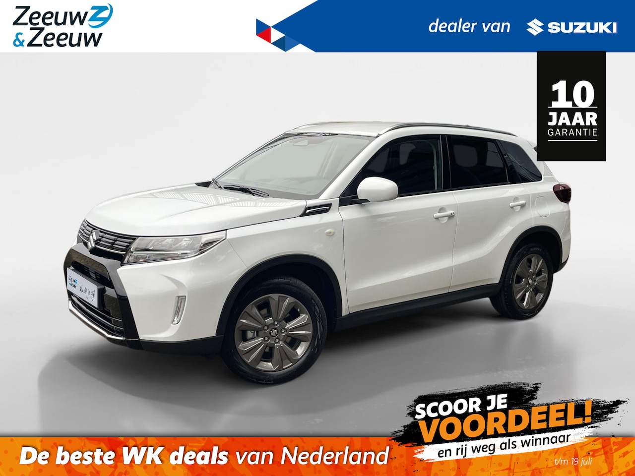 Suzuki Vitara - 1.4 Boosterjet Smart Hybrid Select | Mega Deal! 1.500,- Euro Korting | 9-inch touchscreen - AutoWereld.nl