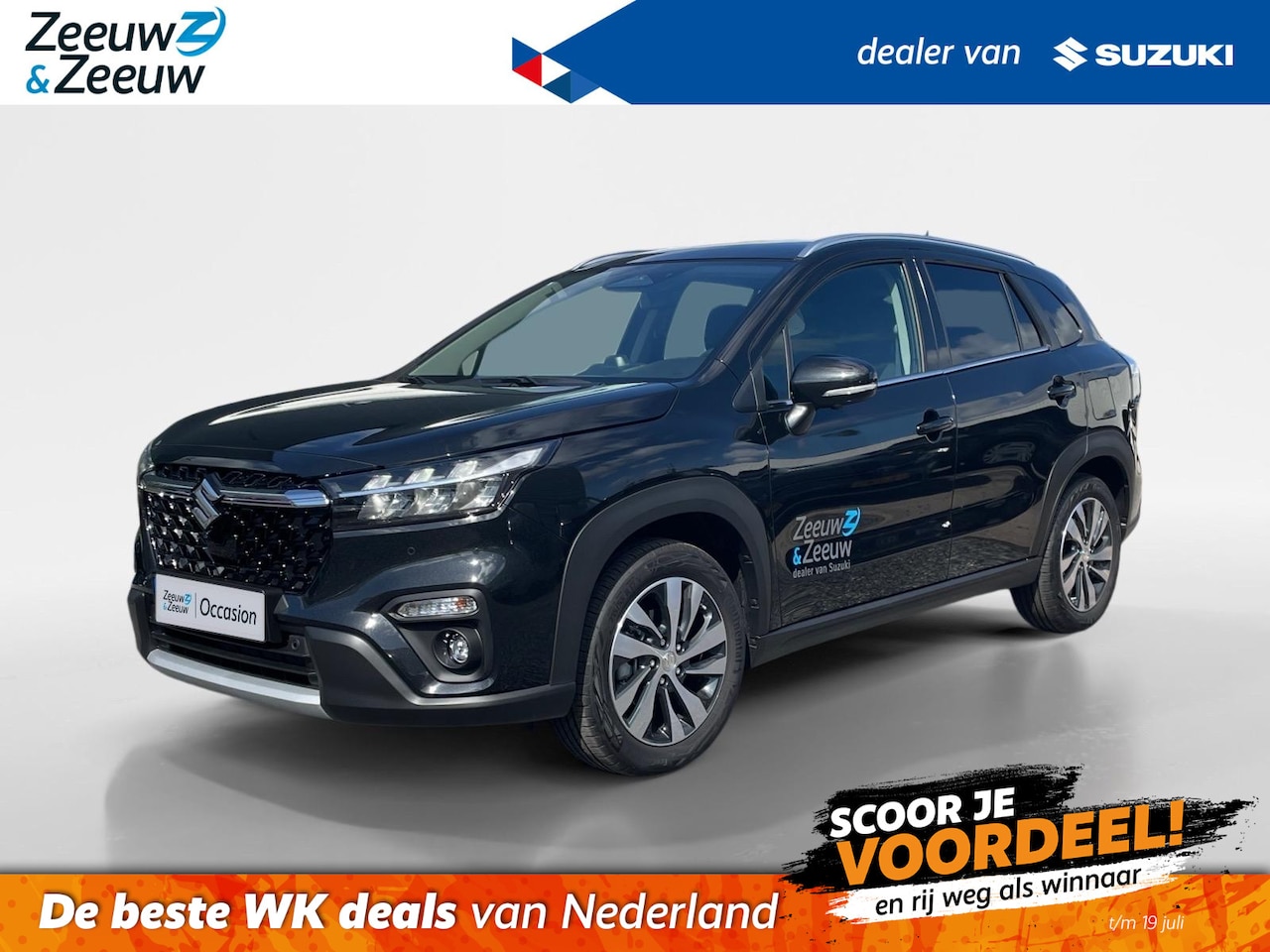 Suzuki S-Cross - 1.4 Boosterjet Style Hybrid | €1.850.- korting | 17inch lichtmetalen velgen | 360camera | - AutoWereld.nl